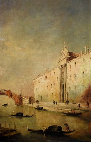 Venice, the Mendicanti Canal - late 19th century